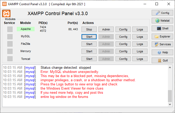 Rescuing Data in 4 easy steps : How I Overcame the MySQL Shutdown Unexpectedly Error