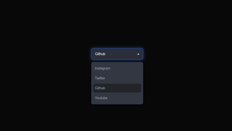 Creating a Custom Dropdown Menu with HTML, CSS, and JavaScript